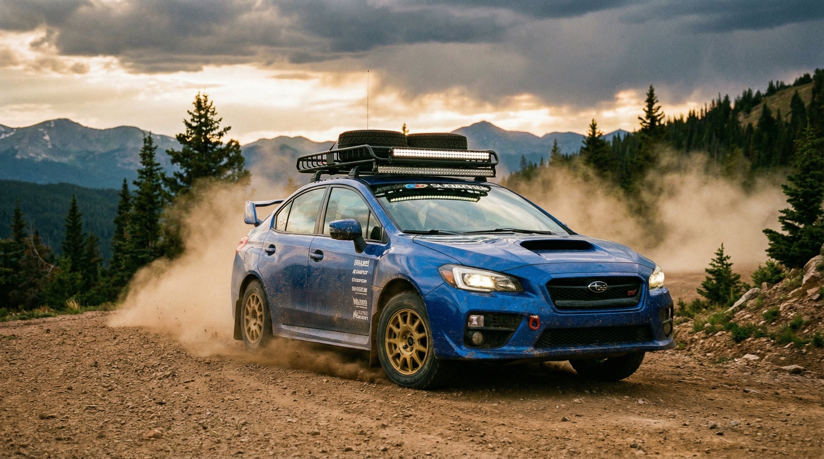 17c一起草STI越野改装视频